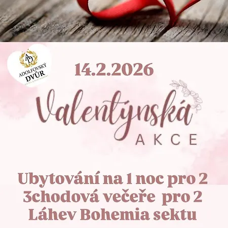 & Restaurant Adolfovsky Dvur Отель Adolfov